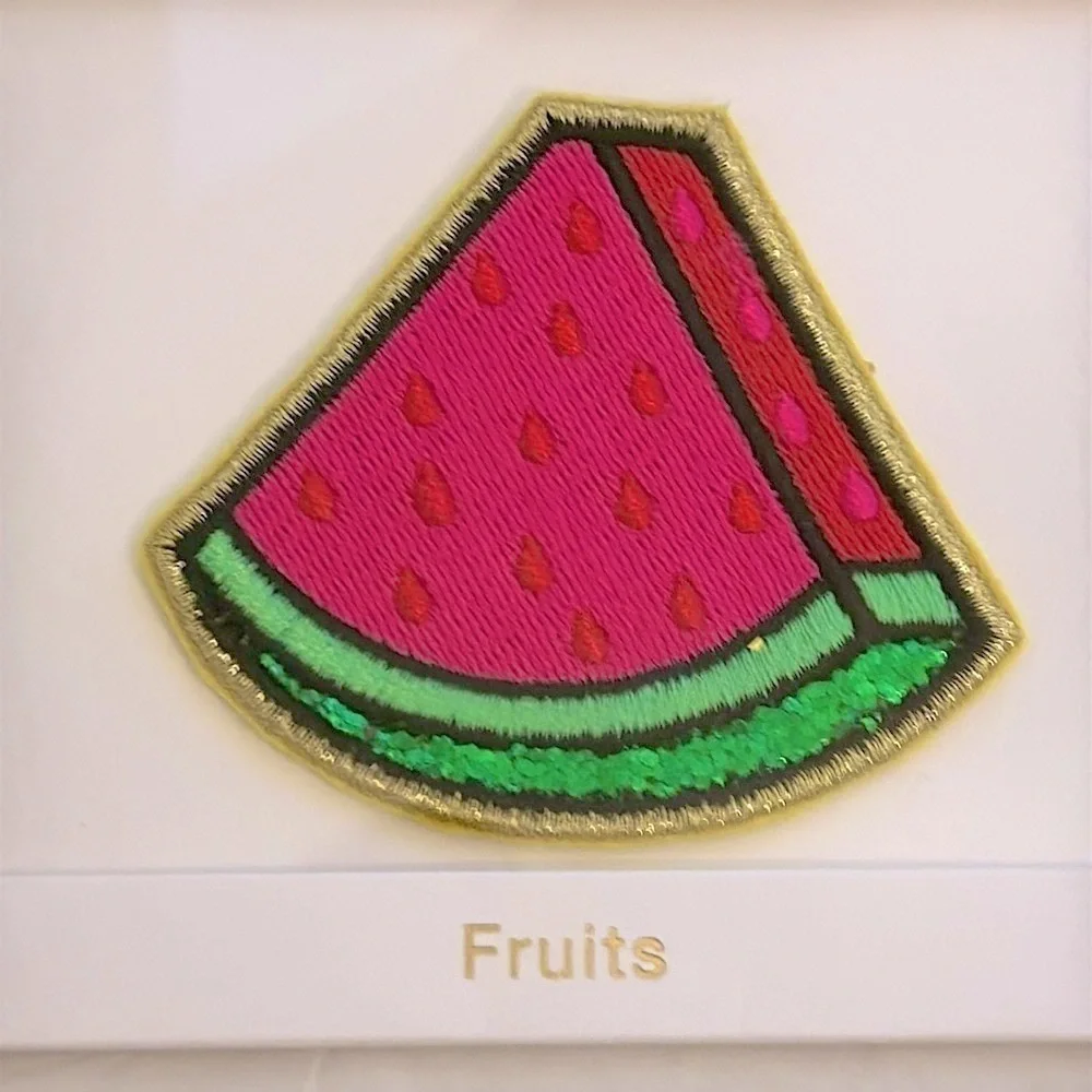 J. Crew Fruit sticker patches set-of-three